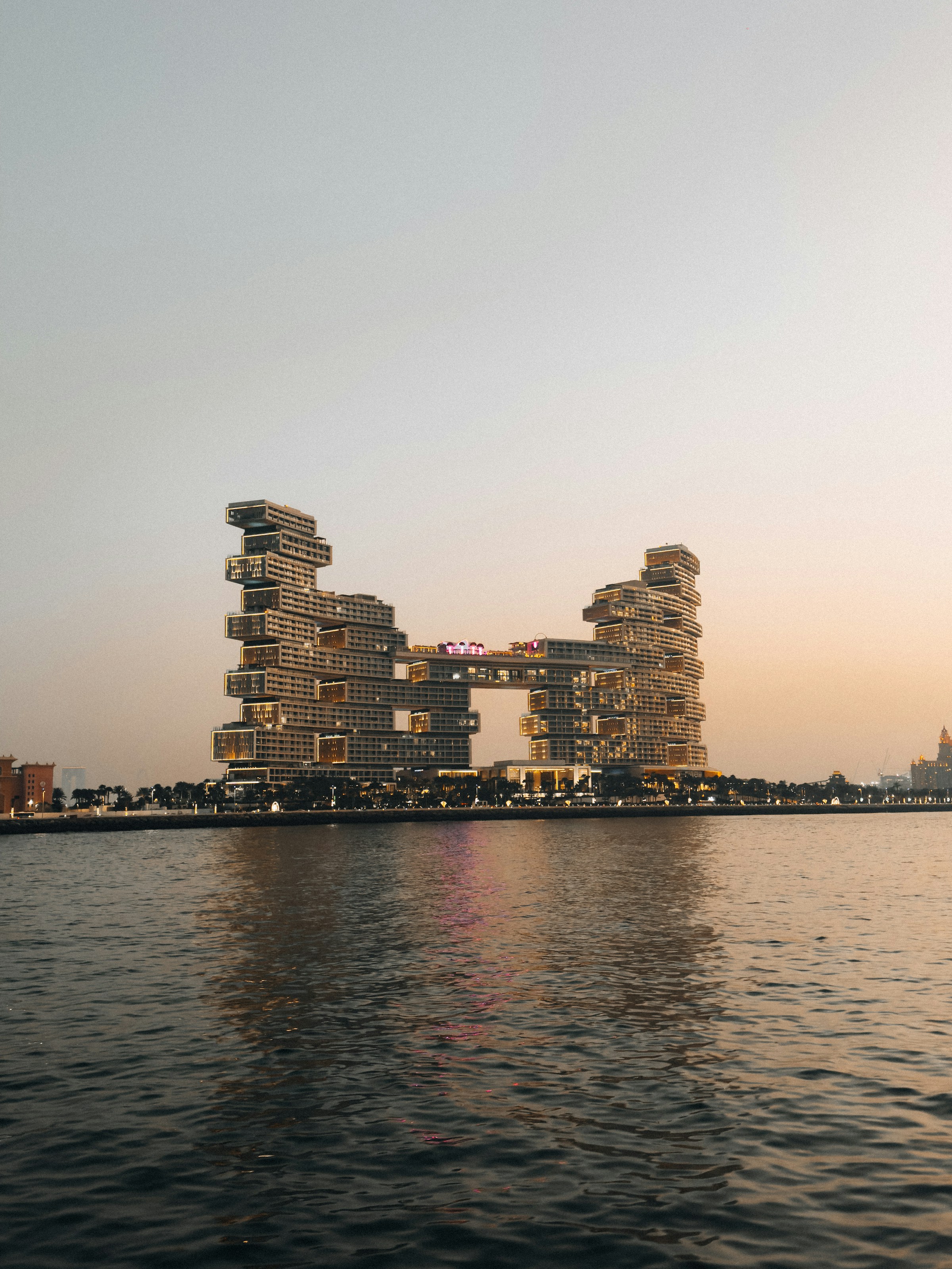 Atlantis The Royal across the water in Dubai